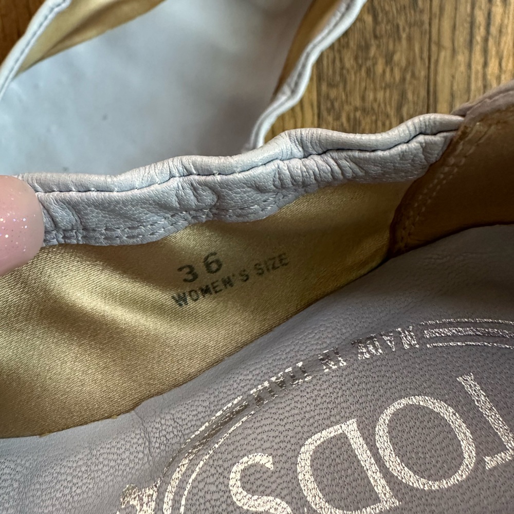 Tod’s Women Ballet Flats Size 6/ 36 - Picture 2 of 10